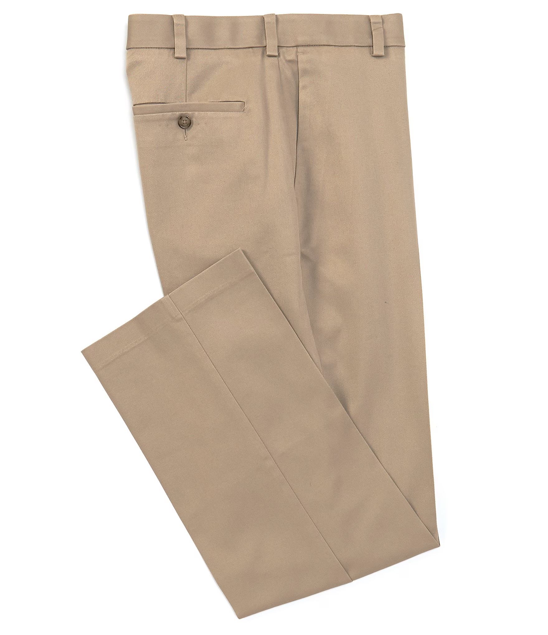 TravelSmart CoreComfort Big & Tall Non-Iron Flat-Front Classic Fit Chino Pants | Dillard's