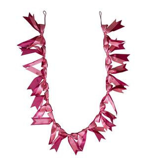 6Ft Pink Satin Bow Garland by Ashland® | 6 ft | Michaels® | Michaels Stores