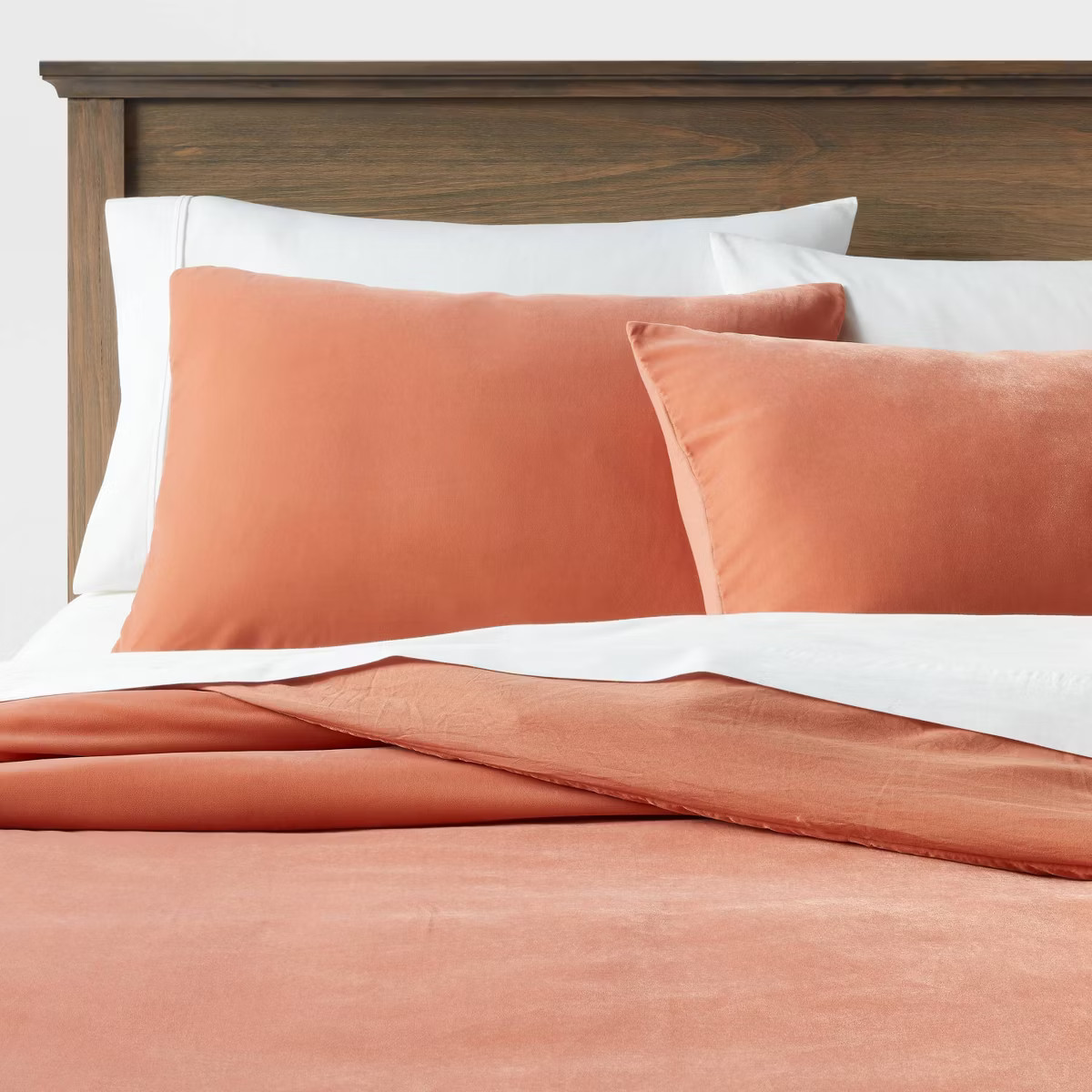 Lustrous Velvet Duvet Cover & Sham Set - Threshold™ | Target