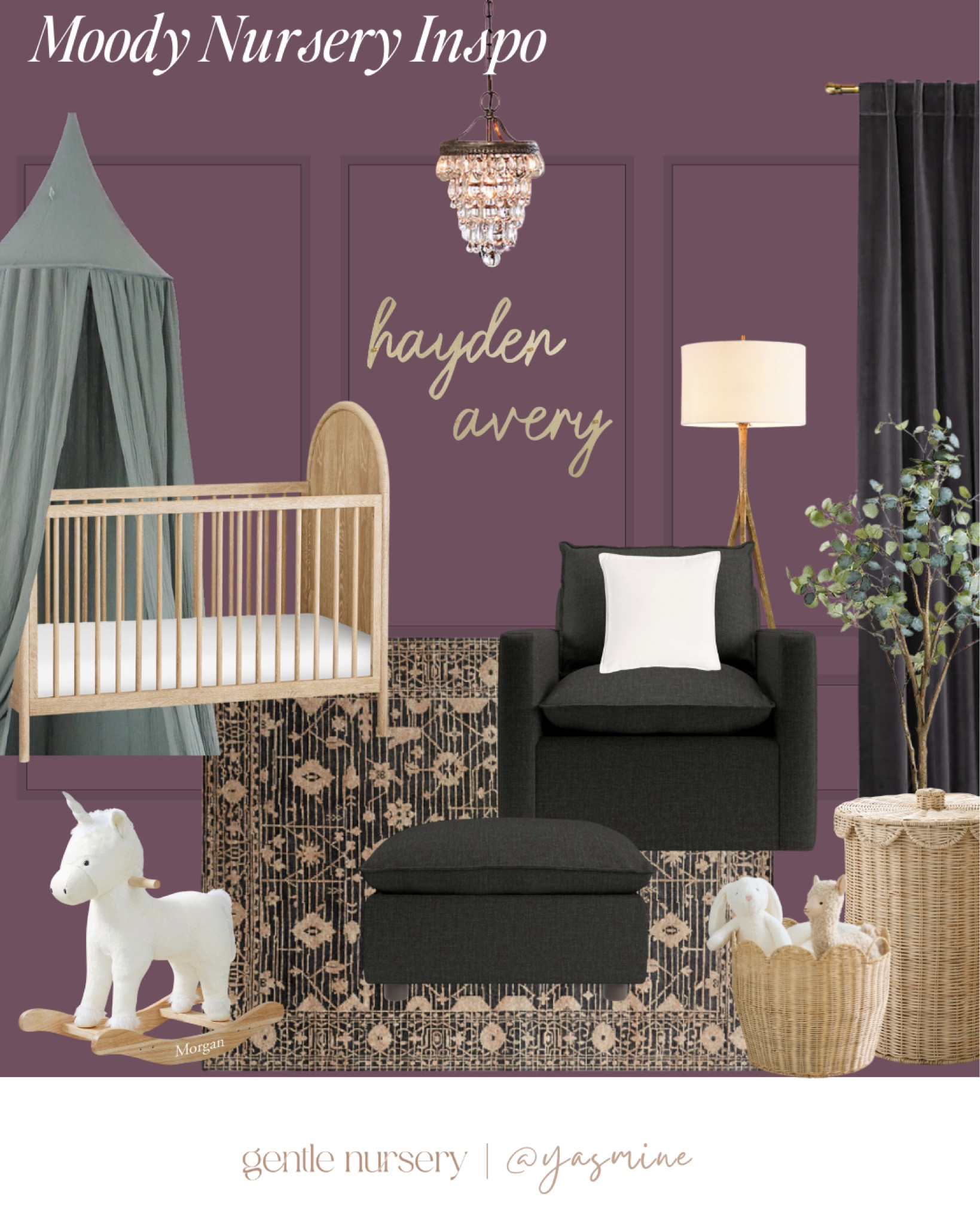 Moody Nursery Inspo ✨

#LTKBaby #LTKBump