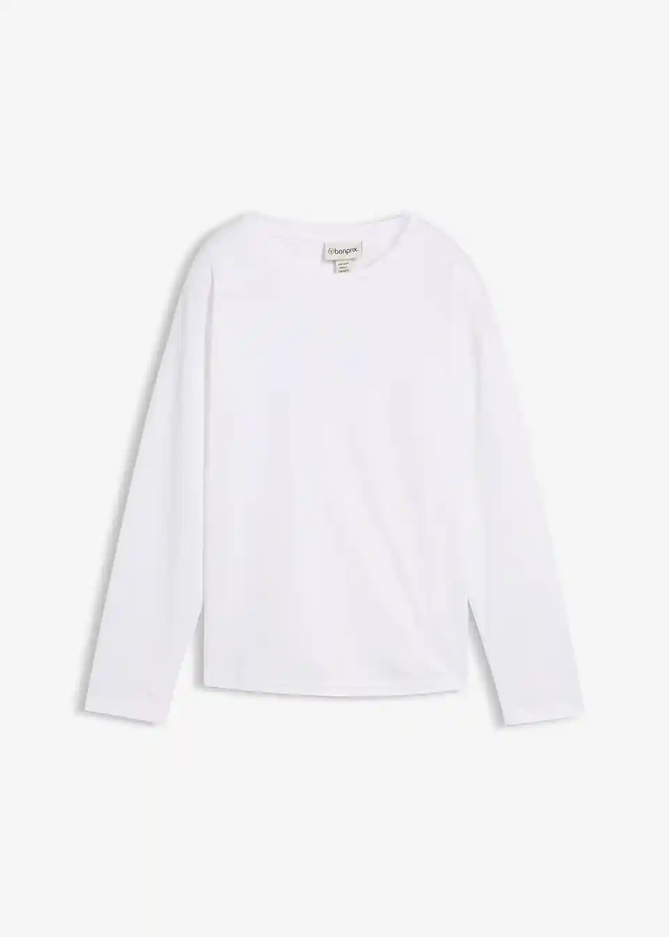 Langarmshirt mit Seidenanteil | Bonprix DE