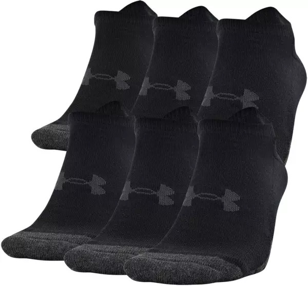 Under Armour Adult Performance Tech Now Show Socks 6 Pack | Dick's Sporting Goods