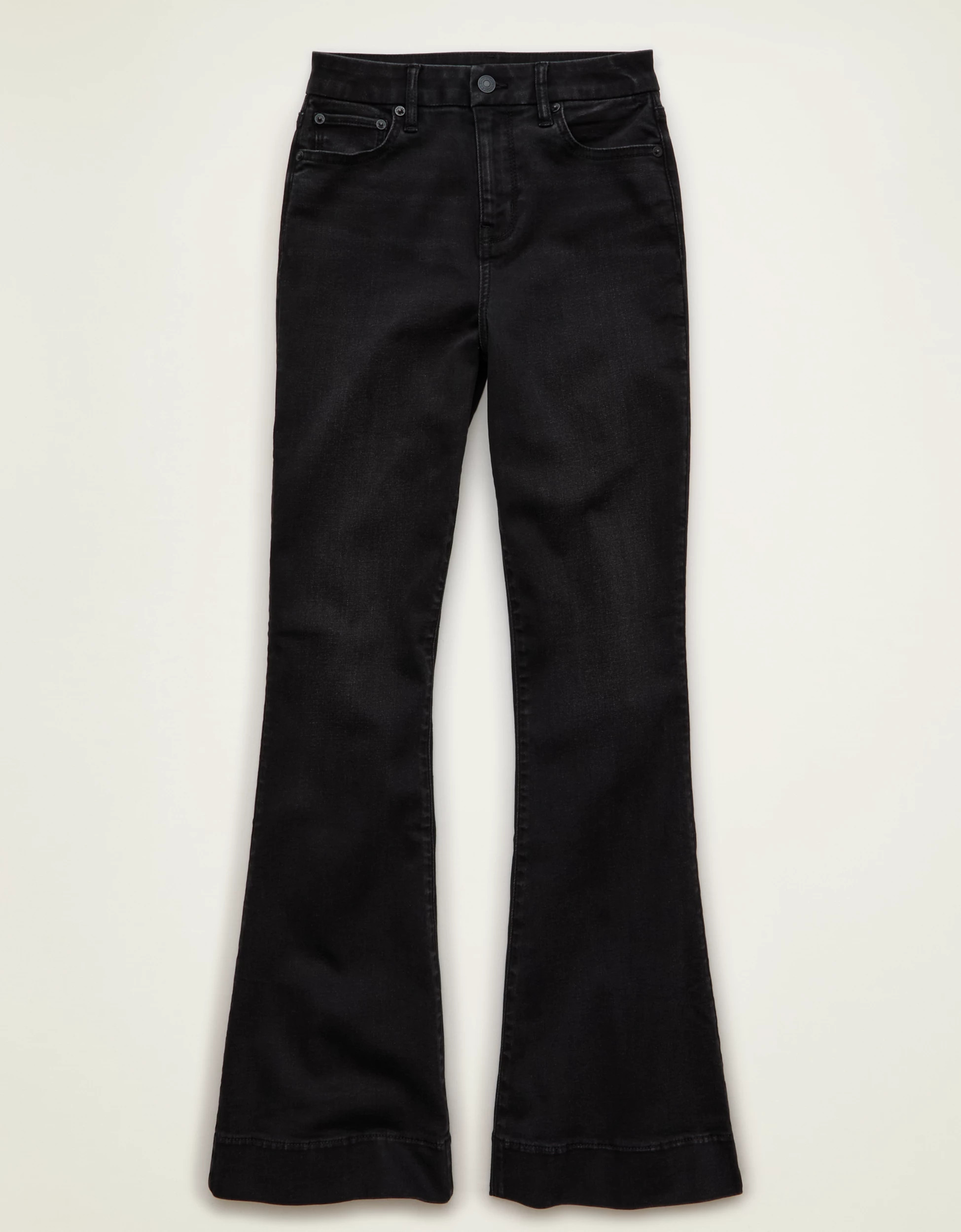AE Curvy Super High-Waisted Flare Jean | American Eagle Outfitters (US & CA)