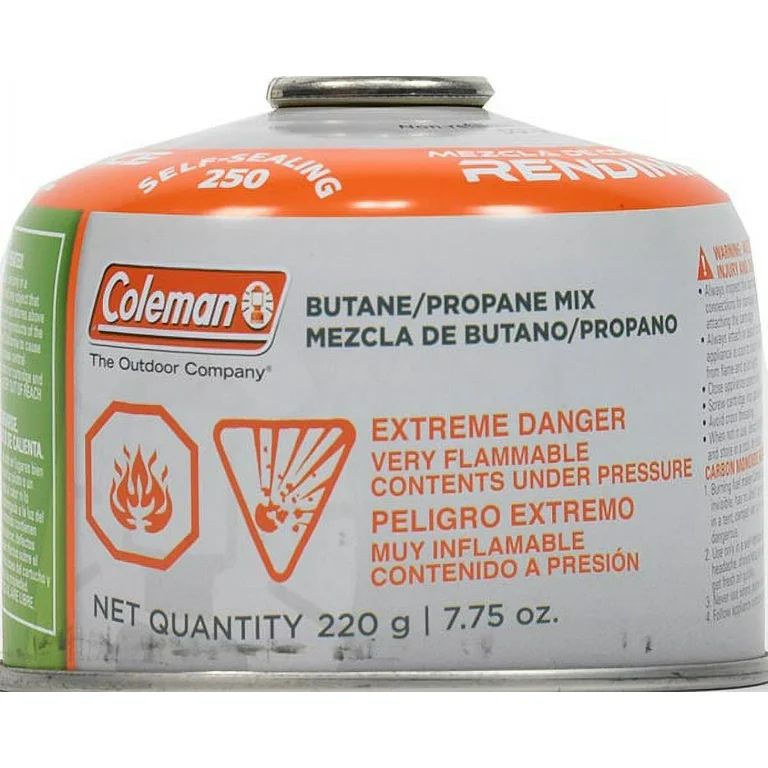 Coleman Butane/Propane Mix Fuel 7.75oz - Walmart.com | Walmart (US)