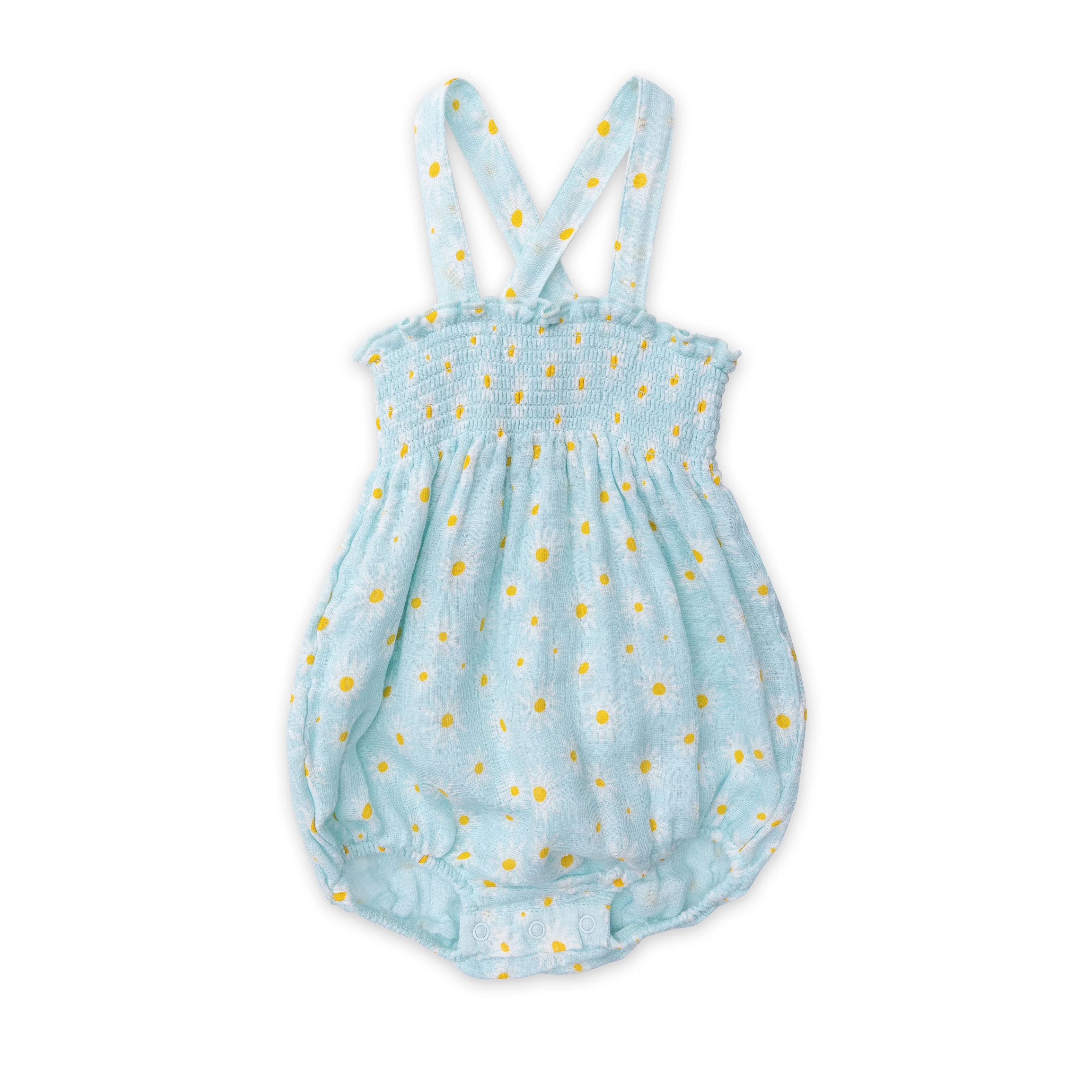 Smocked Sunsuit, Little Daisy | SpearmintLOVE