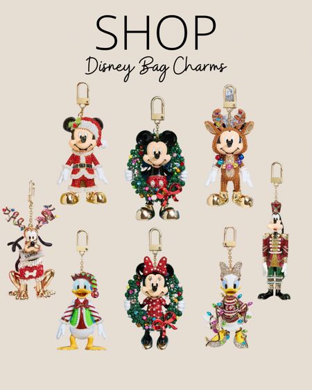 I love these Disney bag charms!! So sparkly, perfect accessory and makes a great gift! Especially for a Disney lover!! 🎄🌟

#LTKitbag #LTKHoliday #LTKGiftGuide