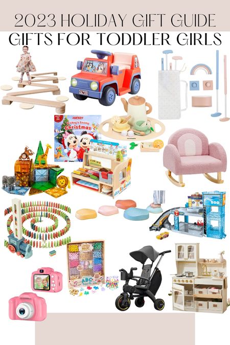 Gift guide for toddler girls #giftsfortoddlers #giftguide #giftsforgirls 


#LTKfamily #LTKkids #LTKGiftGuide