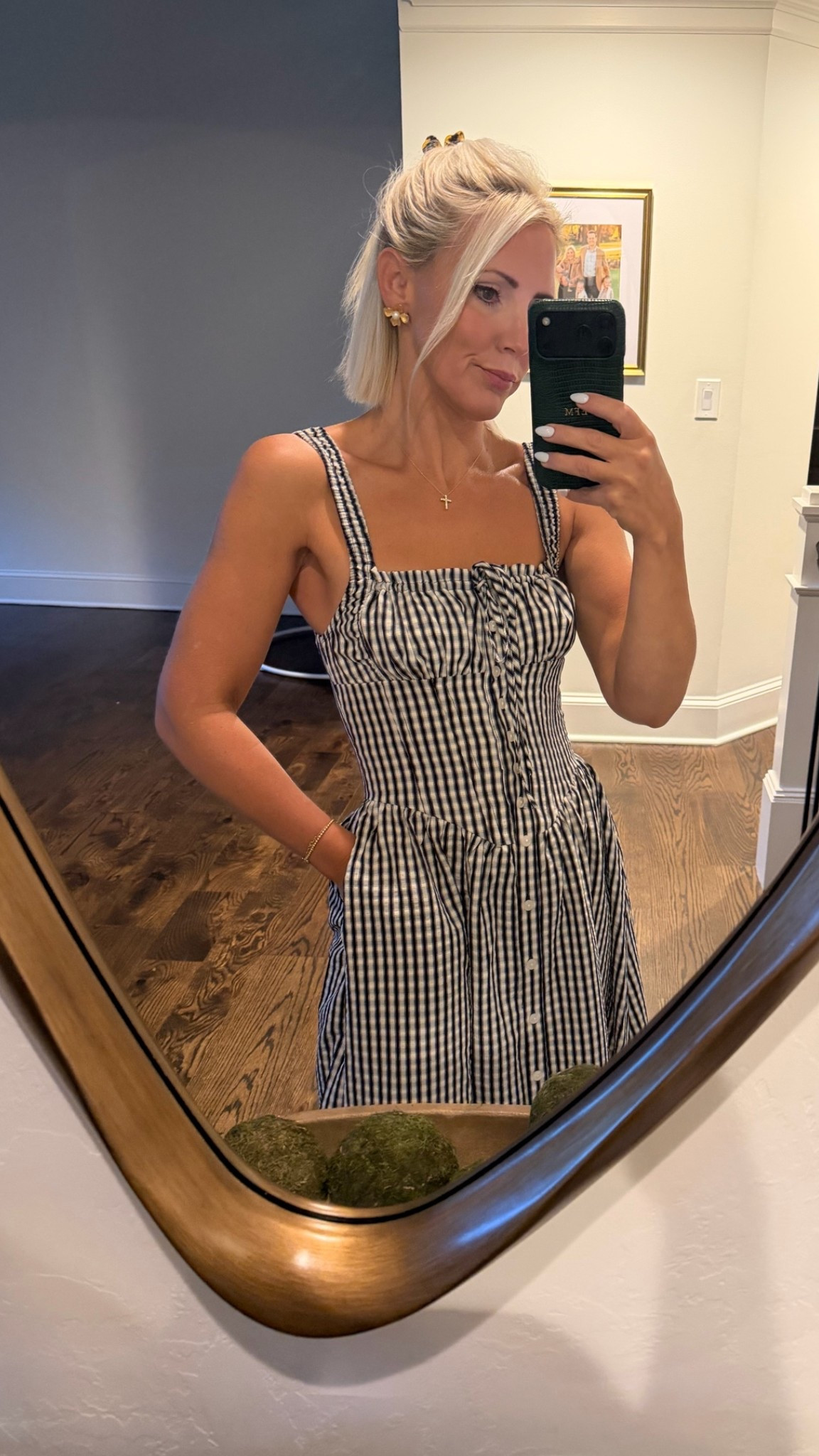 Love a gingham dress in the summer  — wearing size XS

#LTKPetite #LTKmomlife #LTKSaleAlert