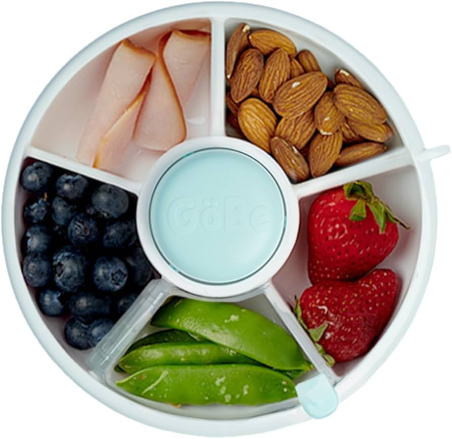 GoBe Kids Snack Spinner Bundle with Hand Strap and Sticker Sheet - Reusable Snack Container with ... | Amazon (US)