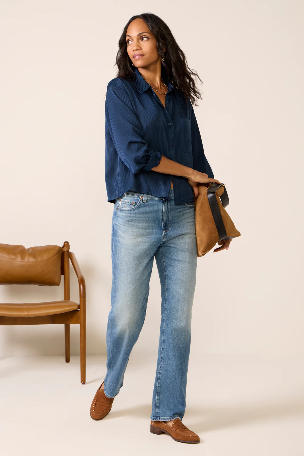 Brinley Straight Leg Jean | Evereve