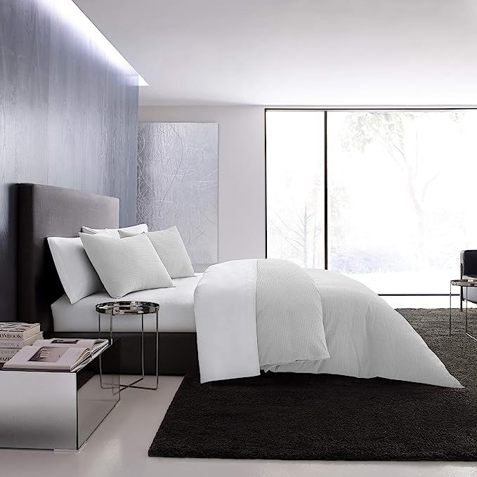 Vera Wang - King Comforter Set, Luxury Cotton Bedding with Matching Shams, Medium Weight & Ideal ... | Amazon (US)