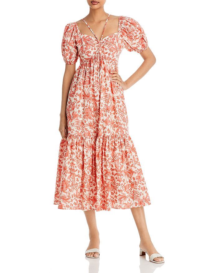 Floral Strappy Midi Dress - 100% Exclusive | Bloomingdale's (US)
