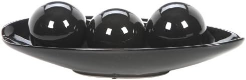 Hosley Decorative Bowl and Orb Set. Ideal Gift for Weddings Special Occasions and for Decorative ... | Amazon (US)