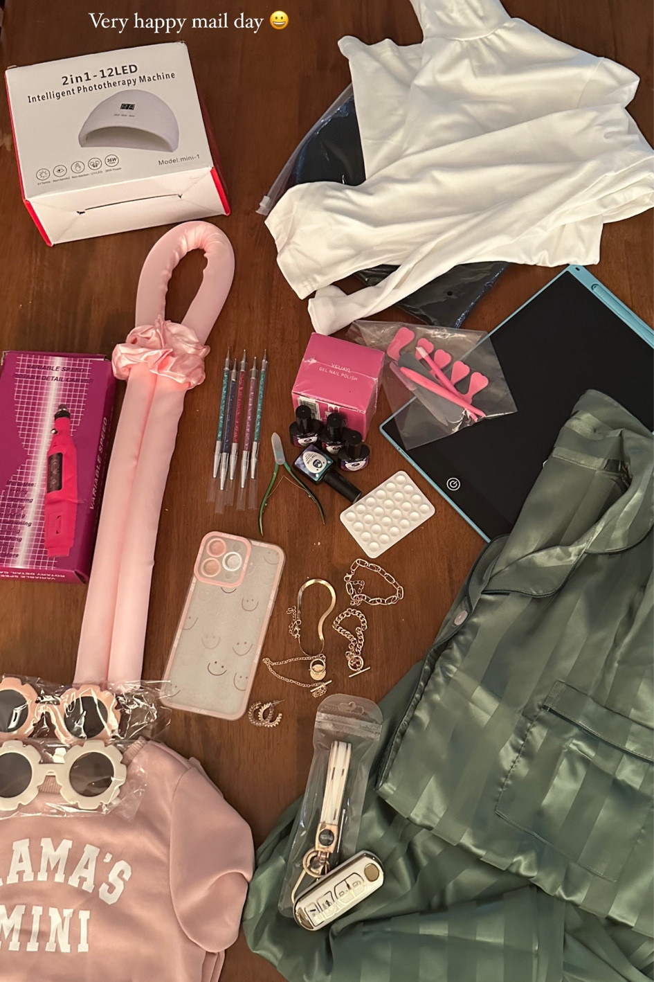 Huge shein haul + silk pajamas + UV light gel nails +  heartless curling headband + silk heartless curler + shein women’s fashion + toddler Valentine’s Day + jewelry + Valentine’s Day gift ideaas

#LTKMostLoved #LTKSpringSale #LTKstyletip