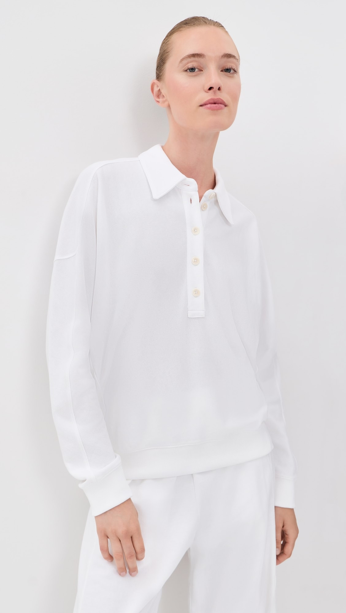 Lightweight Polo Sweatshirt | Shopbop