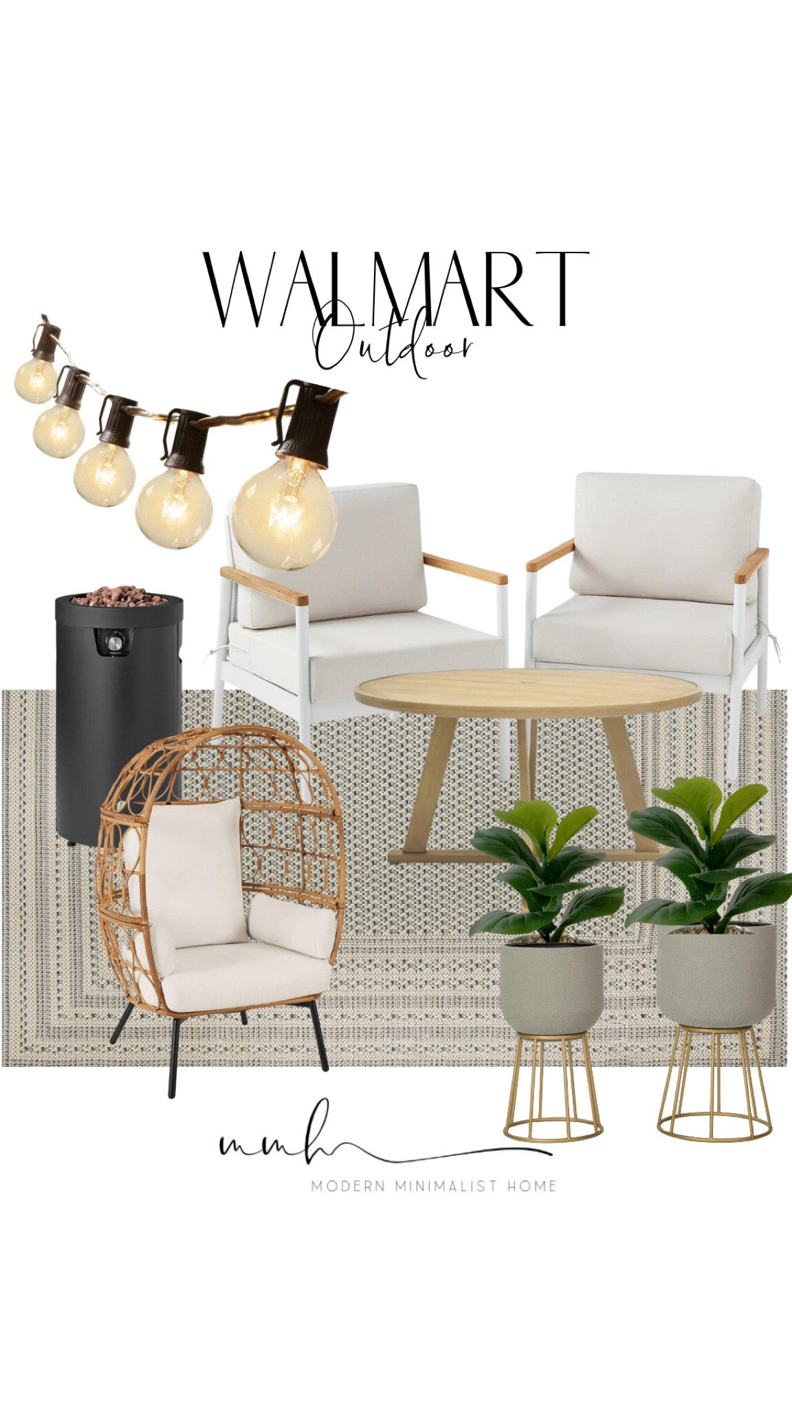 Walmart outdoor patio furniture. I’m so impressed by this cute patio furniture. It’s a great budget friendly finds for an outdoor living space. 

#LTKHome #LTKStyleTip #LTKSeasonal