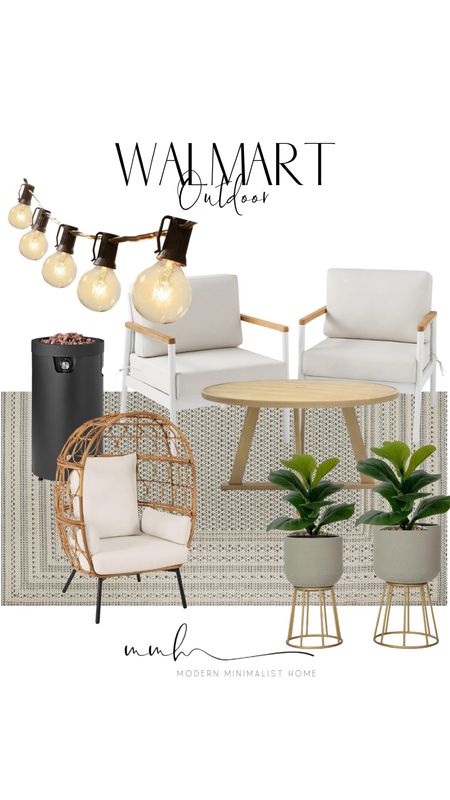 Walmart outdoor patio furniture. I’m so impressed by this cute patio furniture. It’s a great budget friendly finds for an outdoor living space. 

#LTKHome #LTKStyleTip #LTKSeasonal