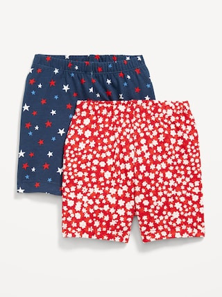 Biker Shorts 2-Pack for Toddler Girls | Old Navy (US)