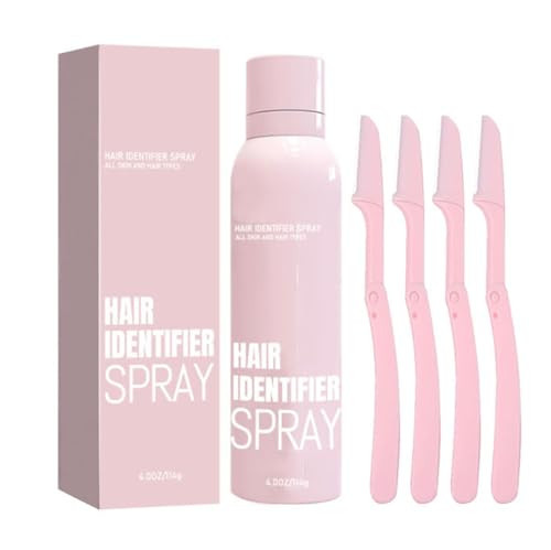 Hair Identifier Spray for Face Shaving，Skin Body Hair Identifying Spray，Used to remove excess hair from the skin, suitable for all skin types | Amazon (US)