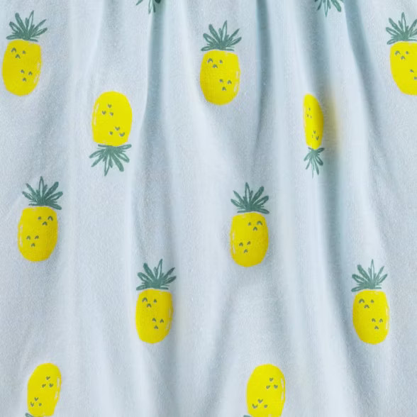Baby Girls' Pineapple Sunsuit Romper - Just One You® made by carter's Blue | Target