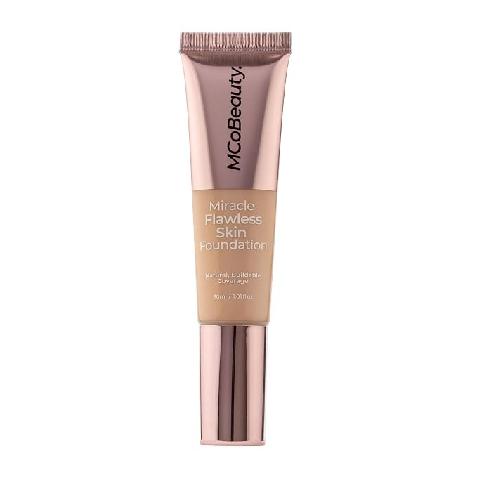 MCoBeauty Miracle Flawless Skin Foundation, 1 Pure Ivory, Natural, Buildable Coverage for All-Day... | Amazon (US)