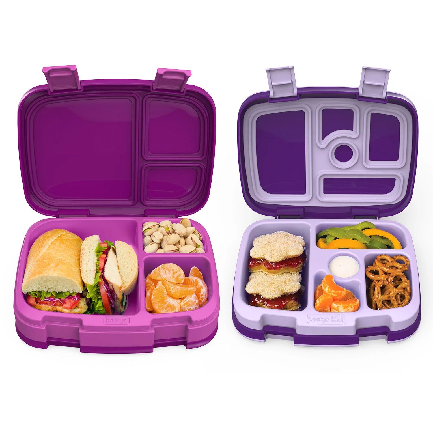 One Bentgo Fresh and One Bentgo Kids Lunch Box (Assorted Colors) | Sam's Club