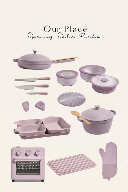 The @ourplace spring sale is here! 🙌🏻 Save up to 40% sitewide including my personal favorites the Always pan 2.0 and Perfect Pot 💜 its the perfect time to upgrade to this beautiful, non-toxic non-stick cookware!!  #ad #fromourplace #ourplace #alwayspan 

#LTKSaleAlert #LTKHome #LTKFindsUnder50