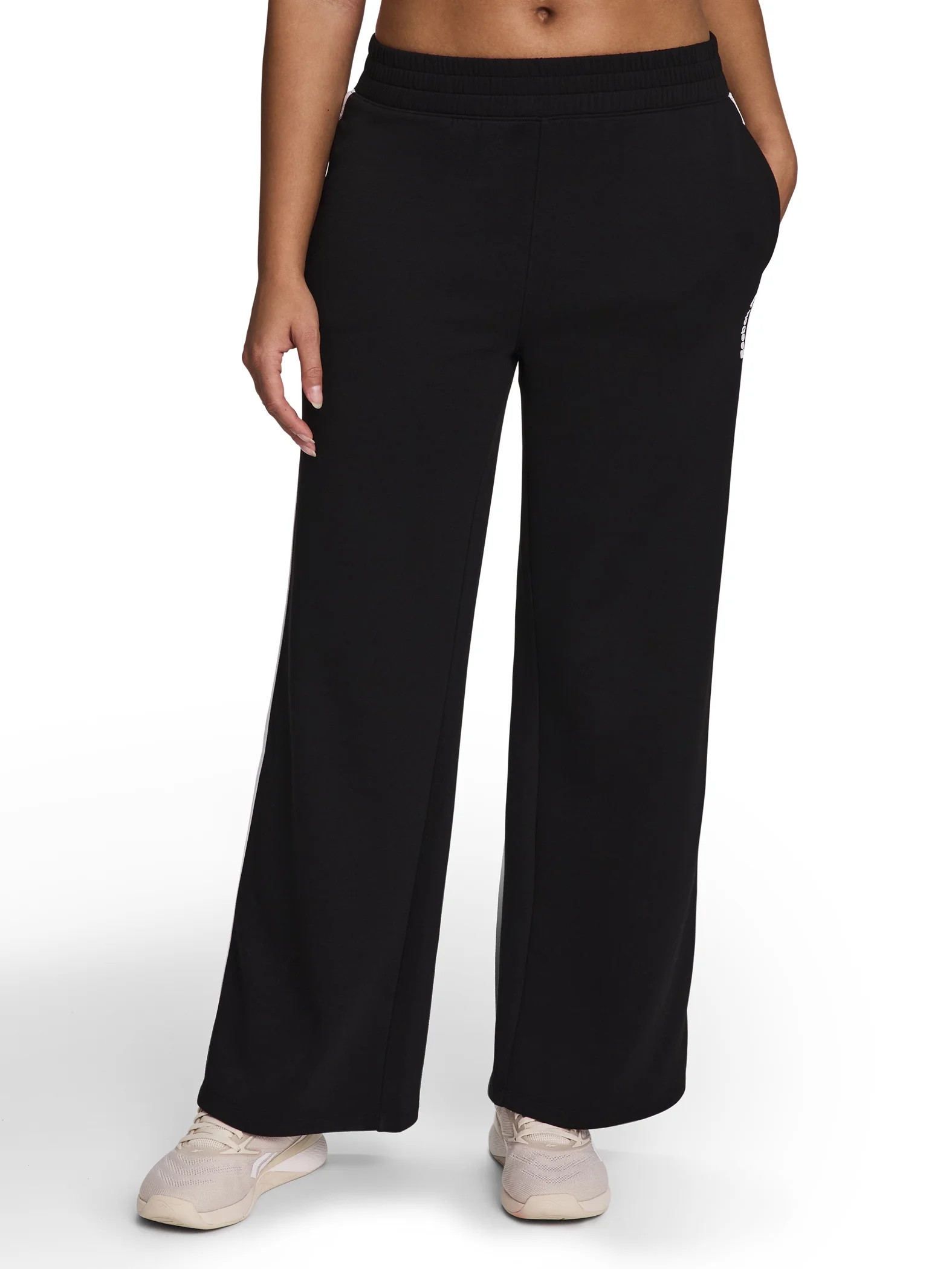 Reebok Women's Gym Class Wide Leg Pant with Pockets, Sizes XS-XXXL | Walmart (US)