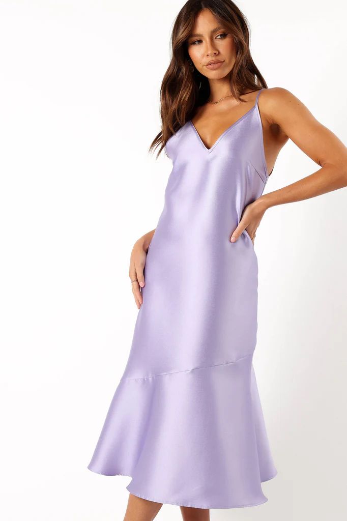 Novan Midi Dress - Lavender | Petal & Pup (US)