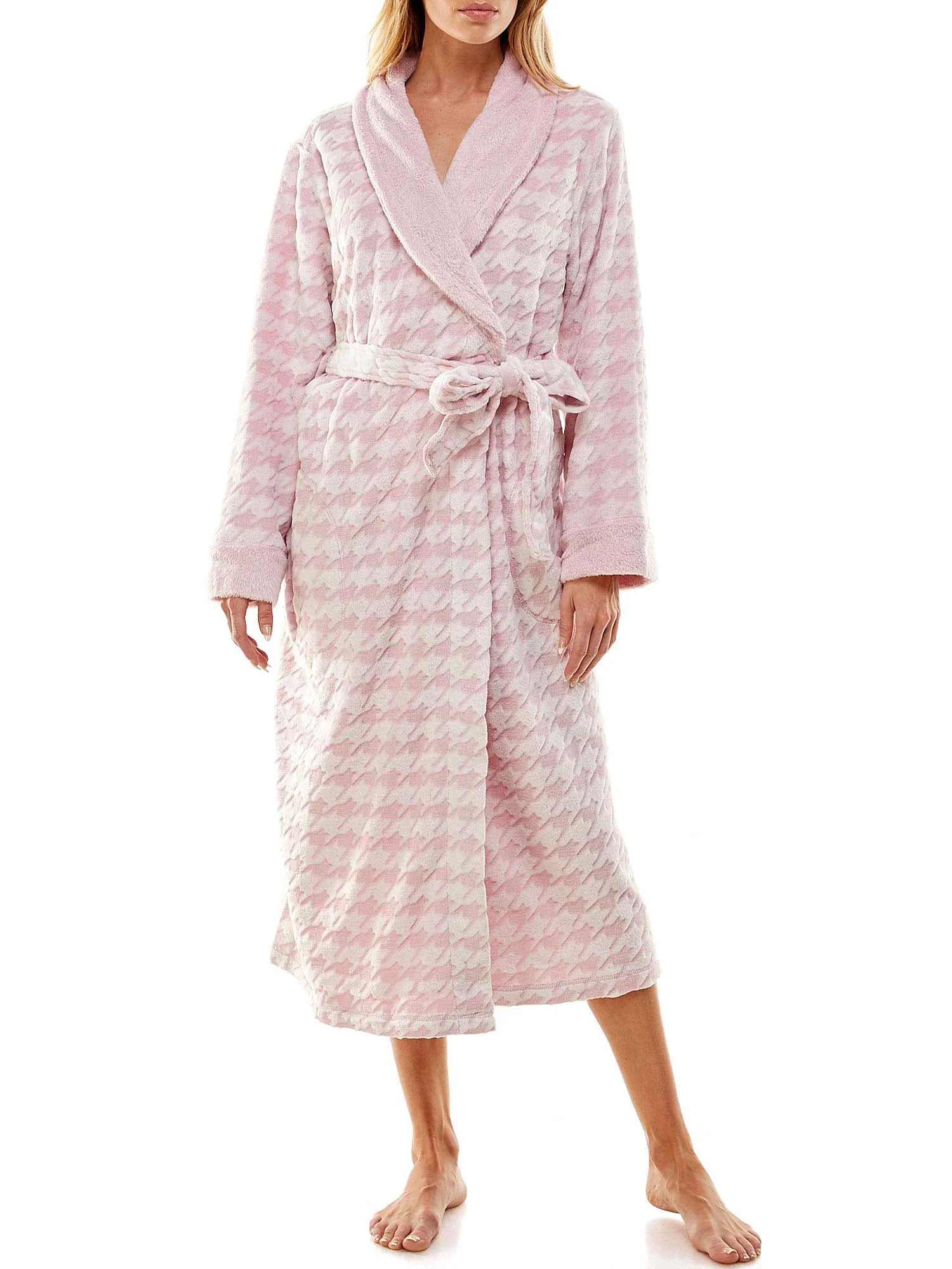 Jaclyn Women's Frosted Shawl Robe | Walmart (US)