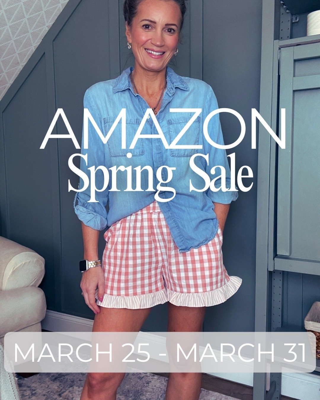 Amazon sale is almost here and I’m getting my cart ready 👀
These shorts are already a favorite—such a good length, an adorable ruffle, and comfy for an easy everyday fit.

I’ll be rounding up all my top finds once the sale goes live, so stay tuned! 

#LTKOver40 #LTKSaleAlert #LTKootd