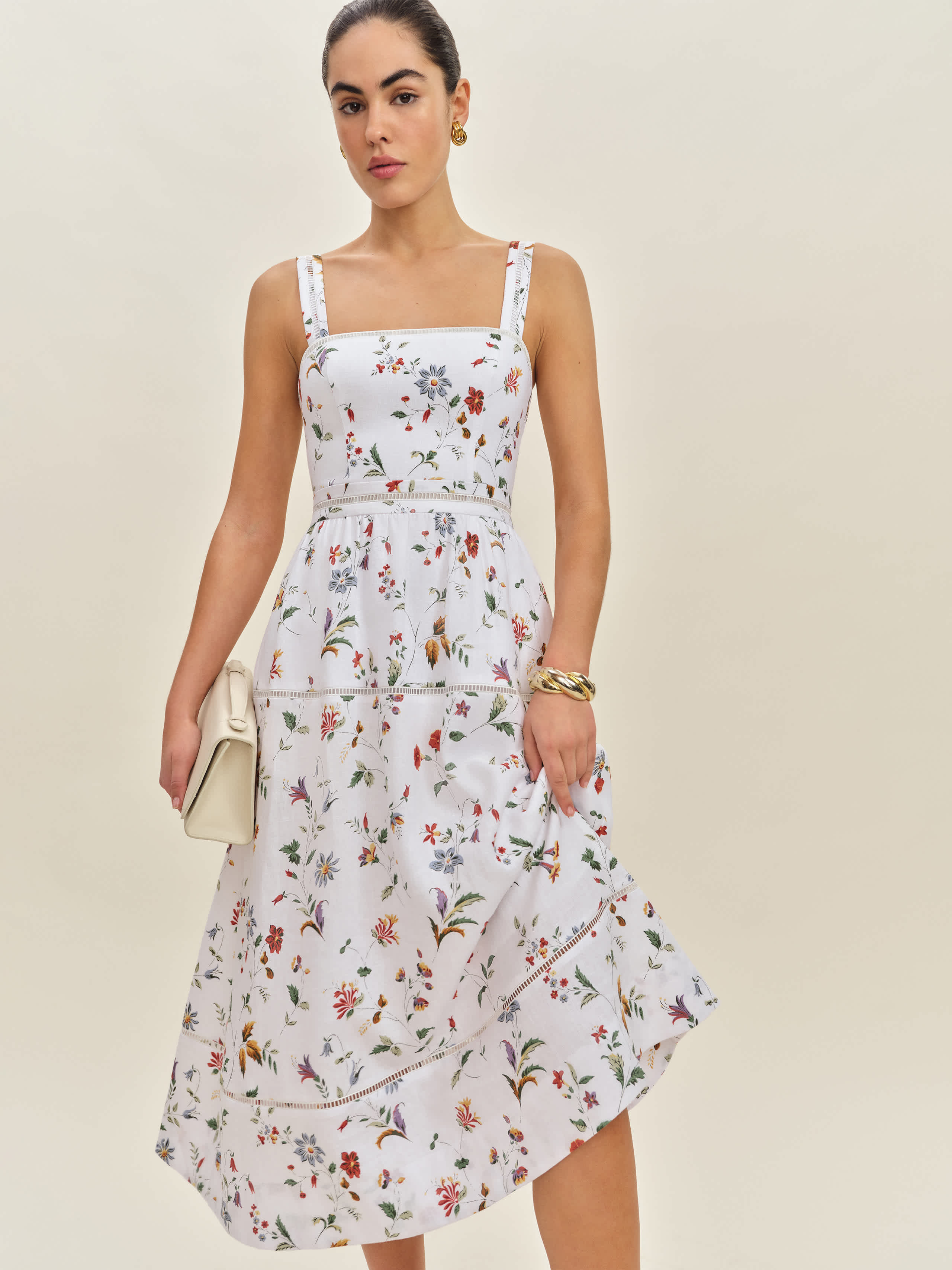 Everett Linen Dress | Reformation (Global)