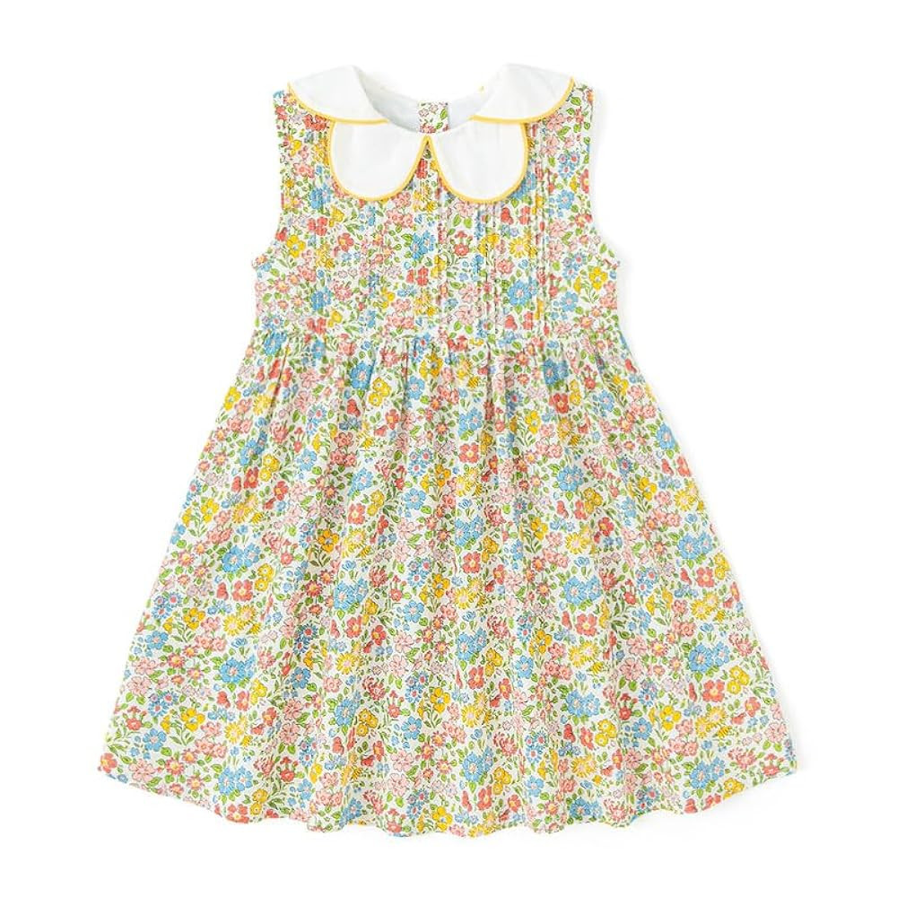 Curipeer Toddler Girl Dress Summer Floral Dresses for Girls Short Sleeve Playwear Sundress | Amazon (US)