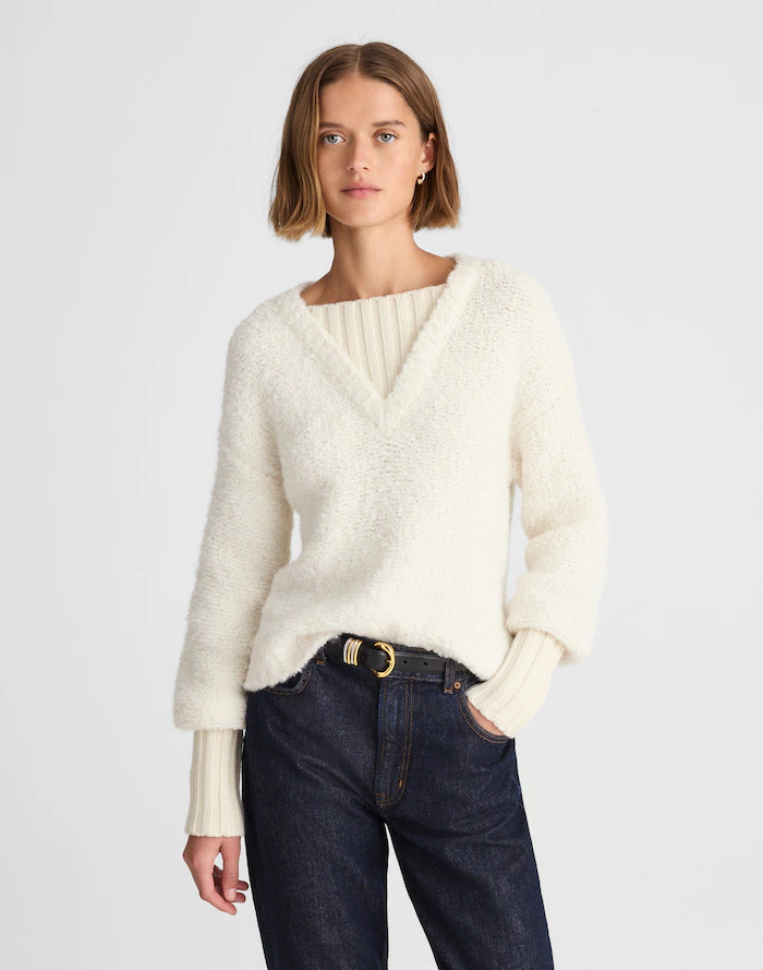 Alexa Chung for Madewell Bobbie Sweater | Madewell
