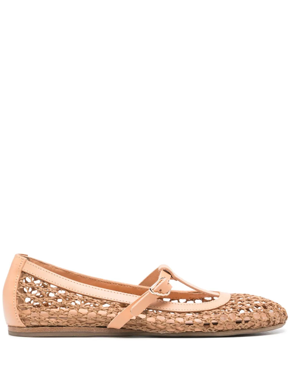Ancient Greek Sandals Aerati Raffia Ballerinas | Brown | FARFETCH | Farfetch Global
