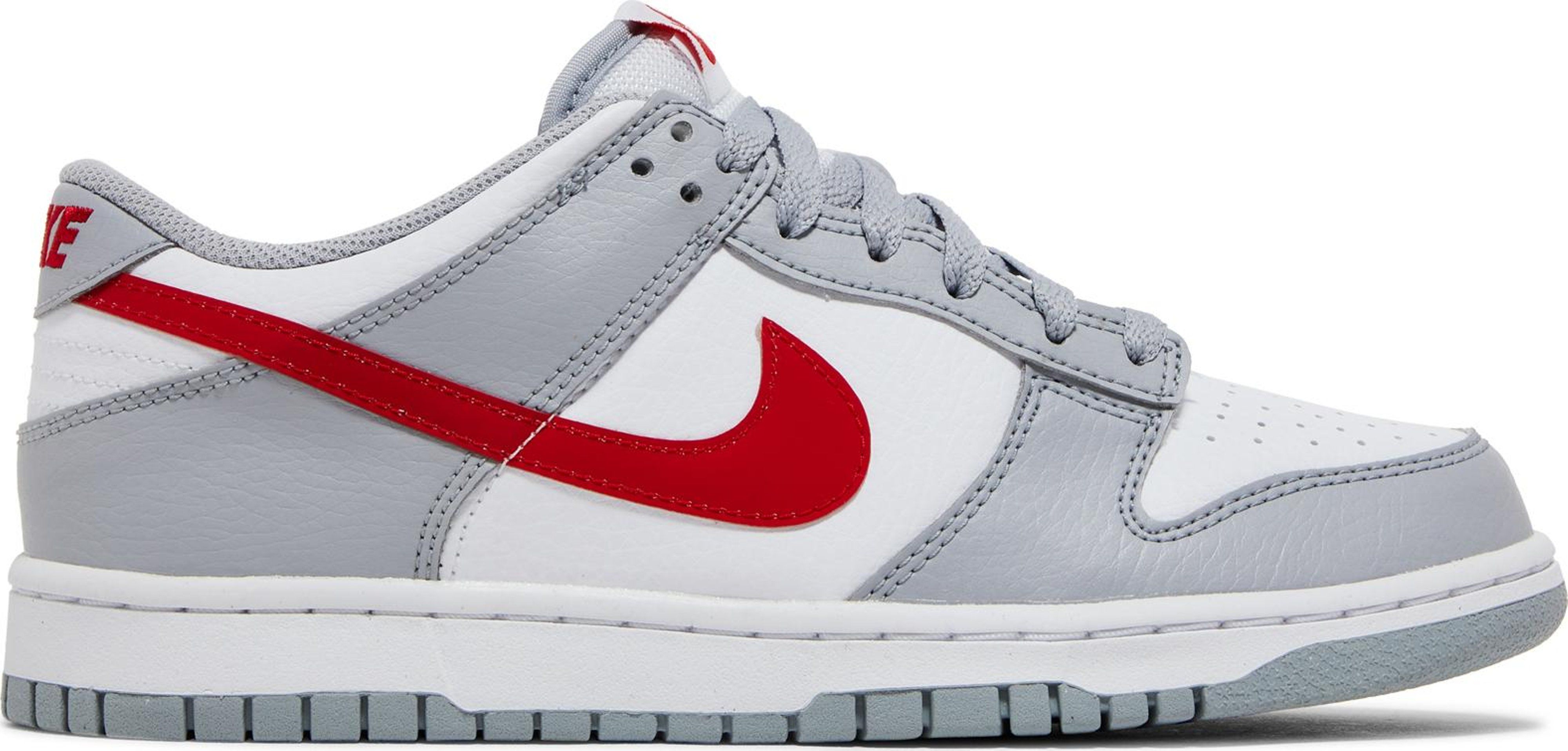 Dunk Low GS 'Grey Red' | GOAT