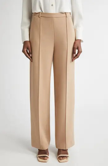 Vince High Waist Wide Leg Pants in Camel at Nordstrom Rack, Size 16 (Similar To 14W-16W) | Nordstrom Rack