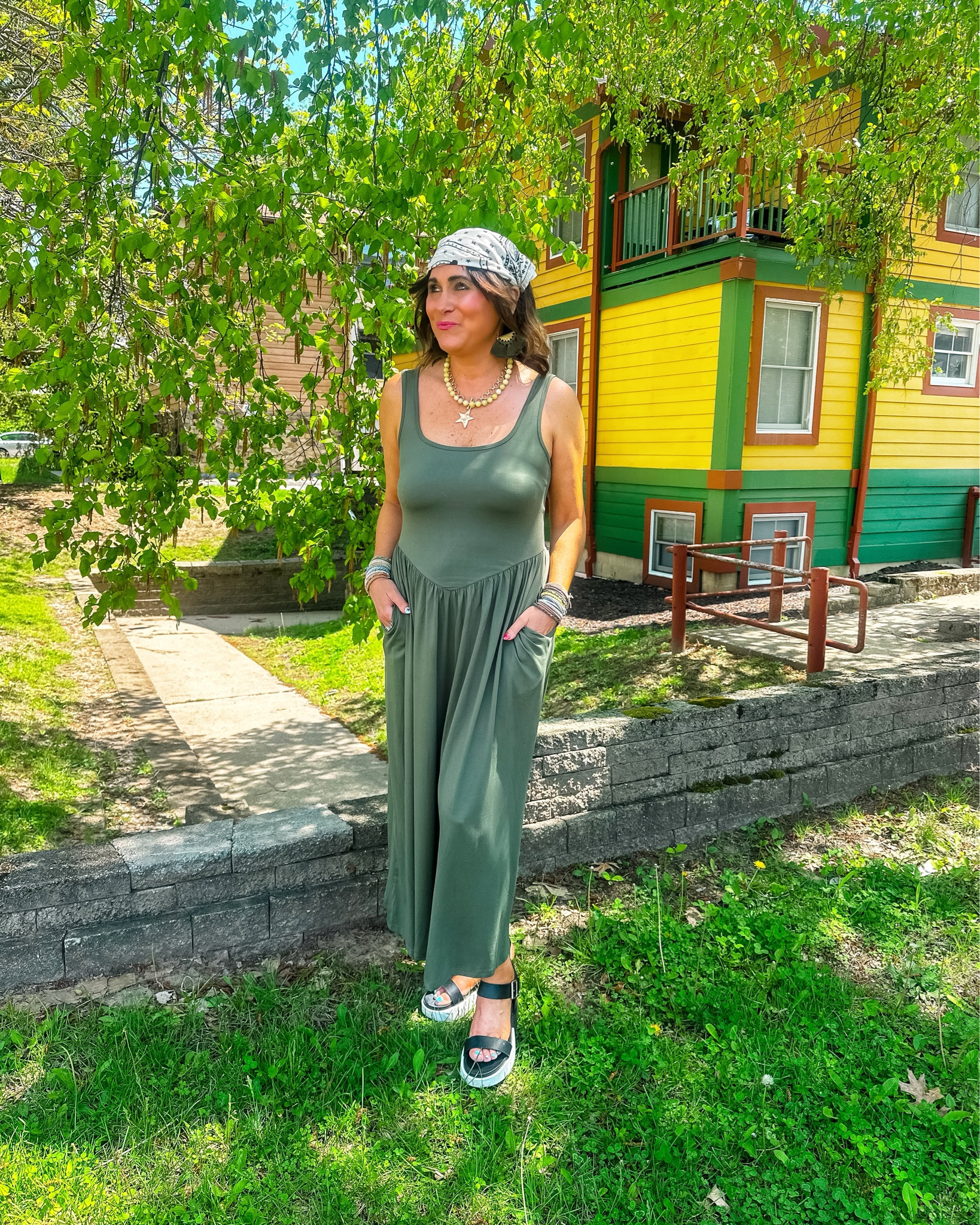 Every day long casual maxi dress! Wear as is or layer it up comes in other colors linked below!

Wearing my True size small!

Everyday dress// maxi dress// square neck line// affordable fashion 

#LTKootd #LTKOver40 #LTKmomlife