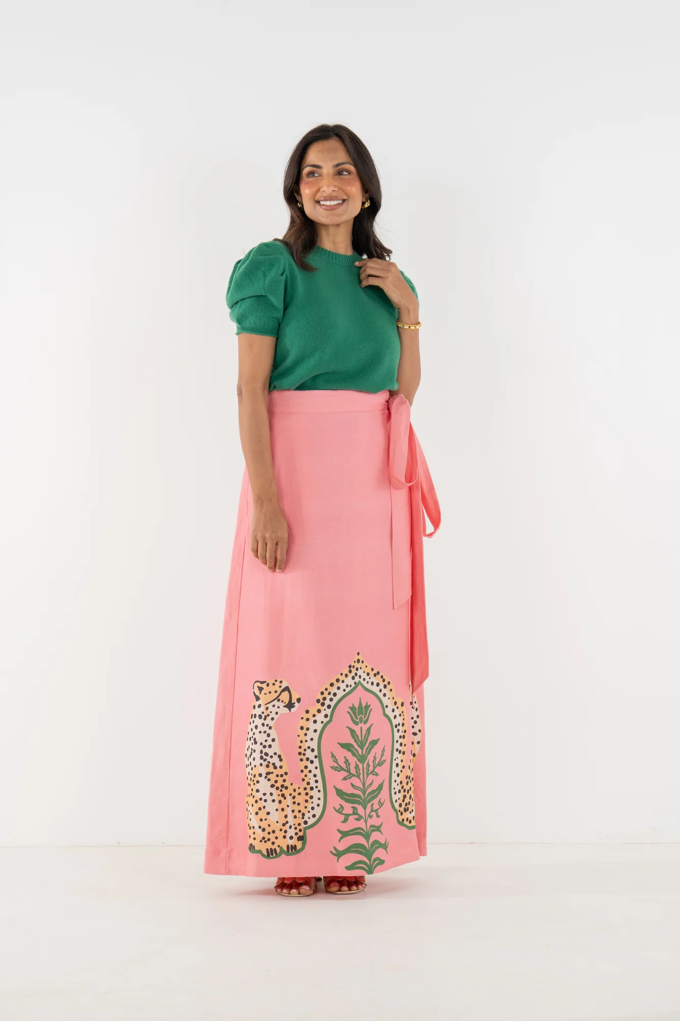 Audrey Skirt in Sandshell | Emily McCarthy