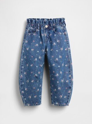 Baby & Toddler Floral Horseshoe Jeans | Gap (CA)