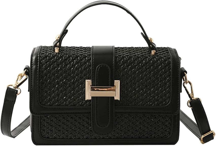 OWGSEE Straw Crossbody Bags for Women, Summer Straw Purses and Handbags Shoulder Clutch Bag for V... | Amazon (US)
