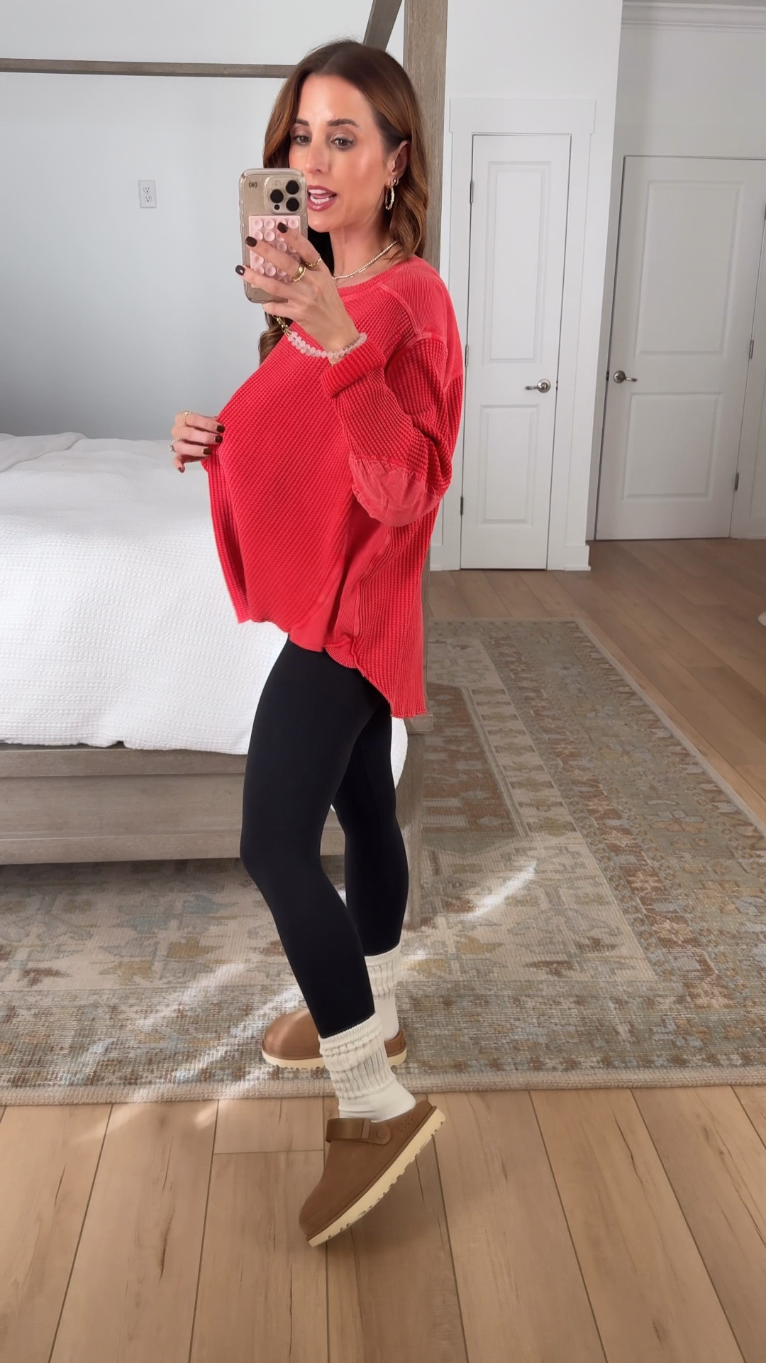 Free People Blake Thermal in XS. This is a great gift!! Legging-friendly top! Tunic top. Lululemon align leggings. Amazon slouchy socks. Ugg Goldenstar clogs - I went up half a size to make room for socks. 


#LTKGiftGuide #LTKHoliday #LTKPetite