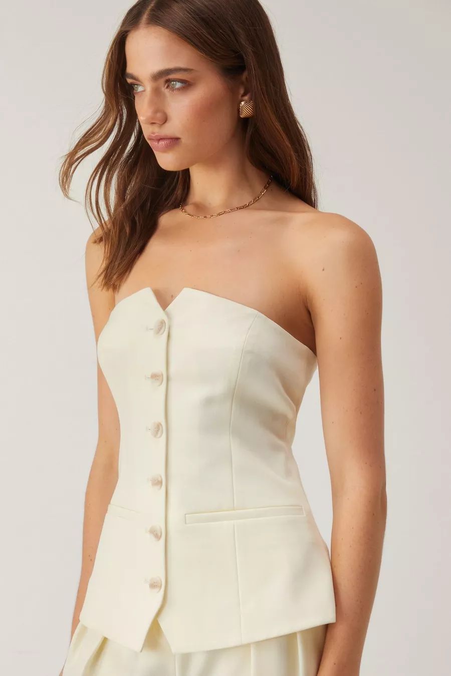 Tailored Bustier Top | Nasty Gal US