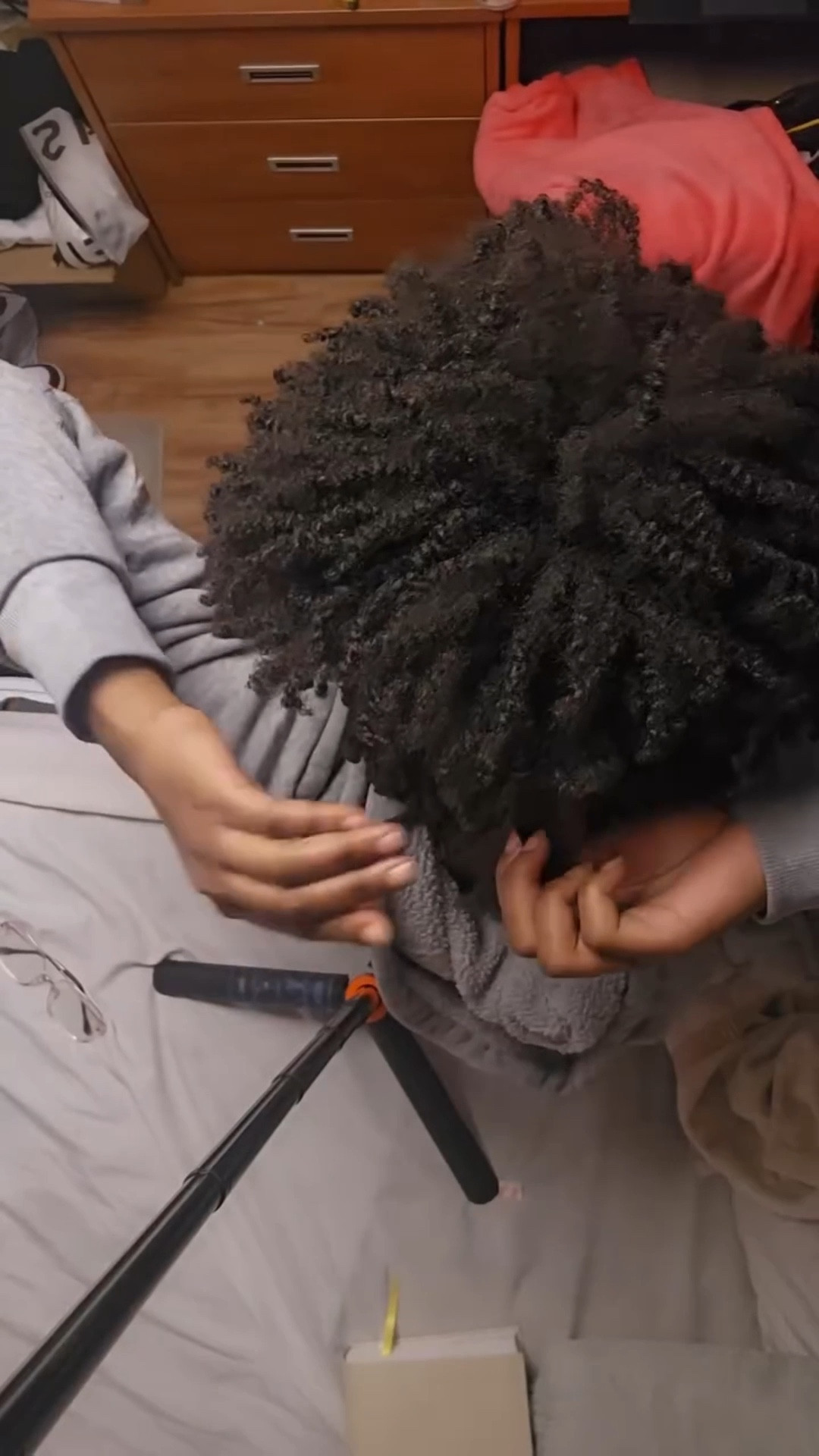 On a random Monday night, I decided to do some mini twist took about 5 hours tbh. Can't believe I can randomly do my hair,  and actually wear it out. Hmm we have come a long way lol
- love that leave in conditioner made twisting easier

- Don't mind the tripod anything for content 🫡



#LTKU #LTKStyleTip #LTKBeauty