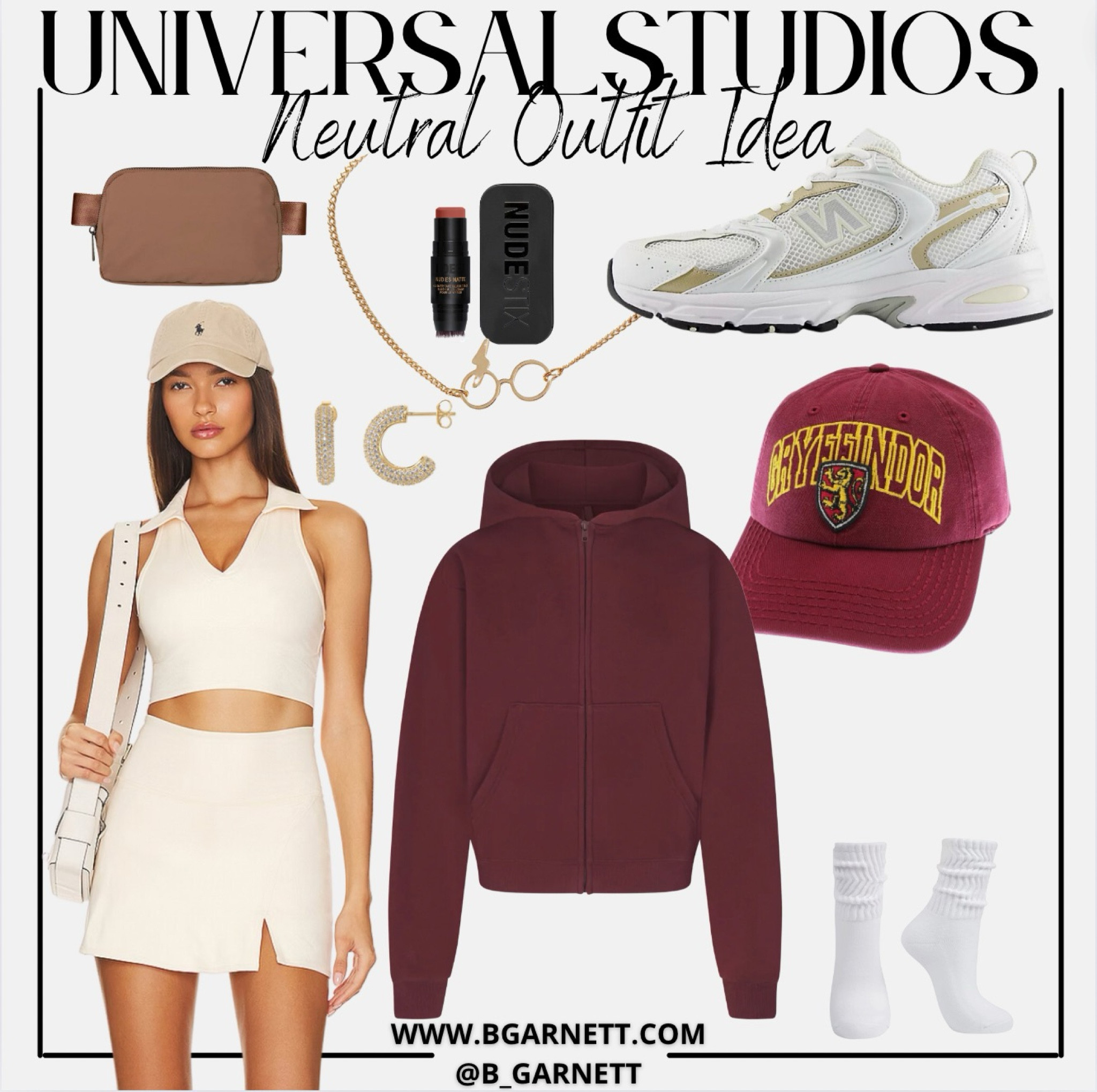 Universal Studios Outfit Idea 

Harry Potter | gryffindor | HP | show me your Mumu | matching set | golf skirt | new balance | sneakers | summer outfit idea | theme park outfit 

#LTKTravel #LTKStyleTip #LTKFindsUnder100