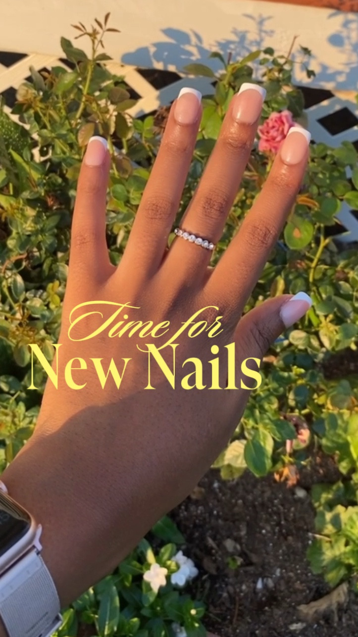 Acrylic French Tip press on nails✨

#LTKBeauty #LTKStyleTip #LTKFindsUnder50