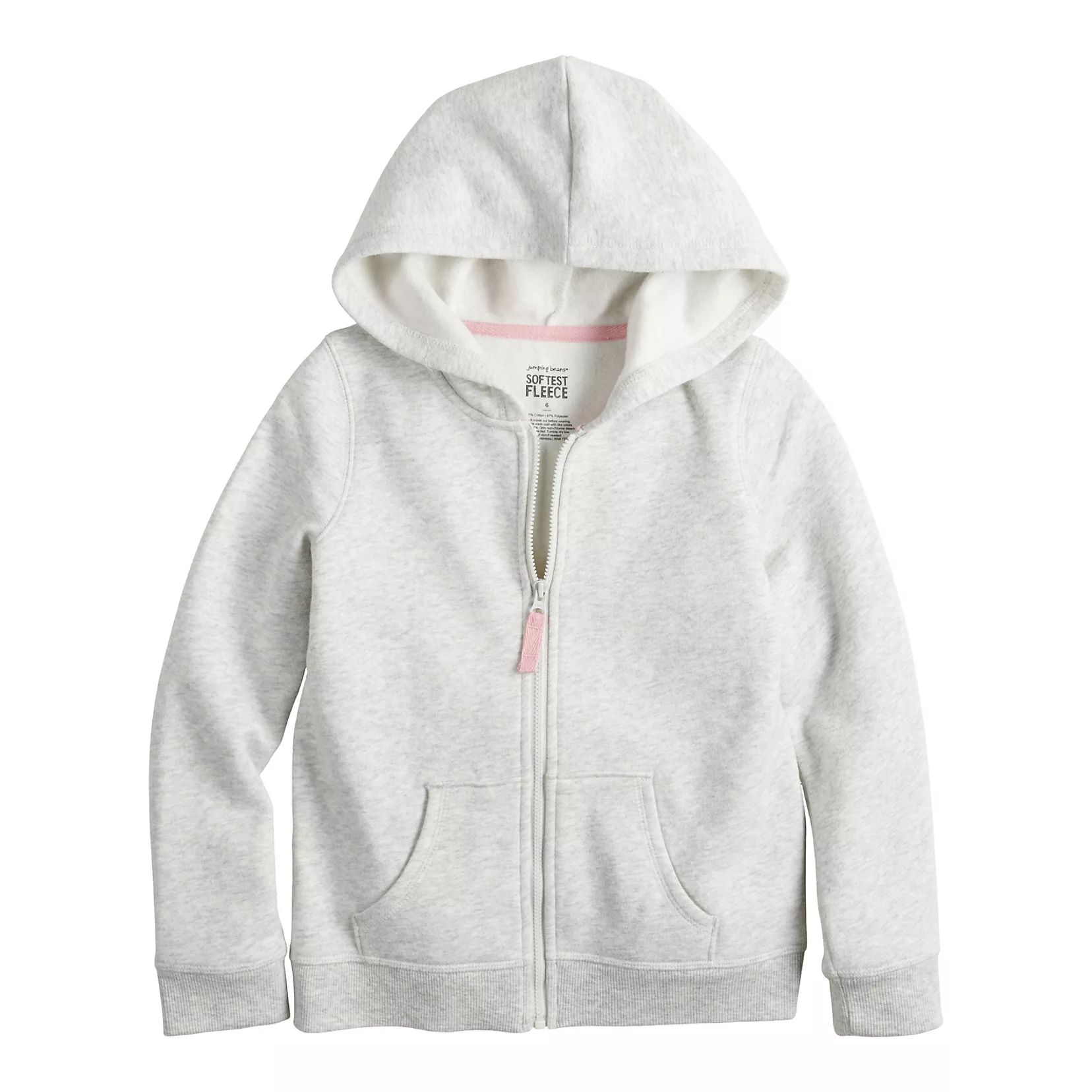 Girls 4-12 Jumping Beans® Core Zip-Up Hoodieby Jumping Beans(246 reviews) | Kohl's