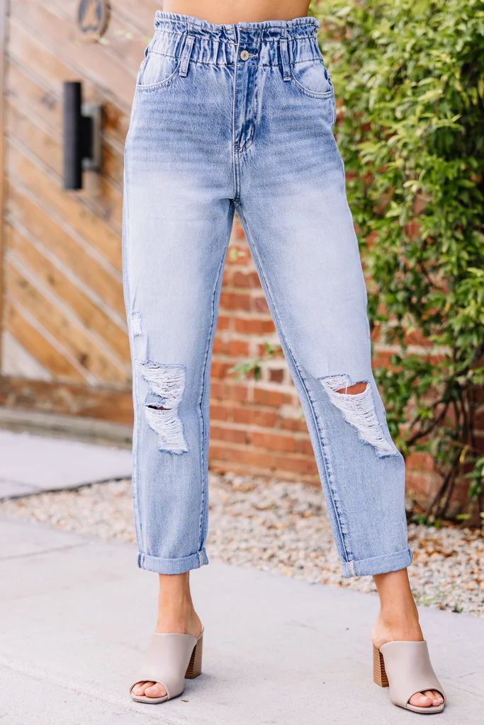 KanCan: Never Leave High Rise Paperbag Jeans | The Mint Julep Boutique