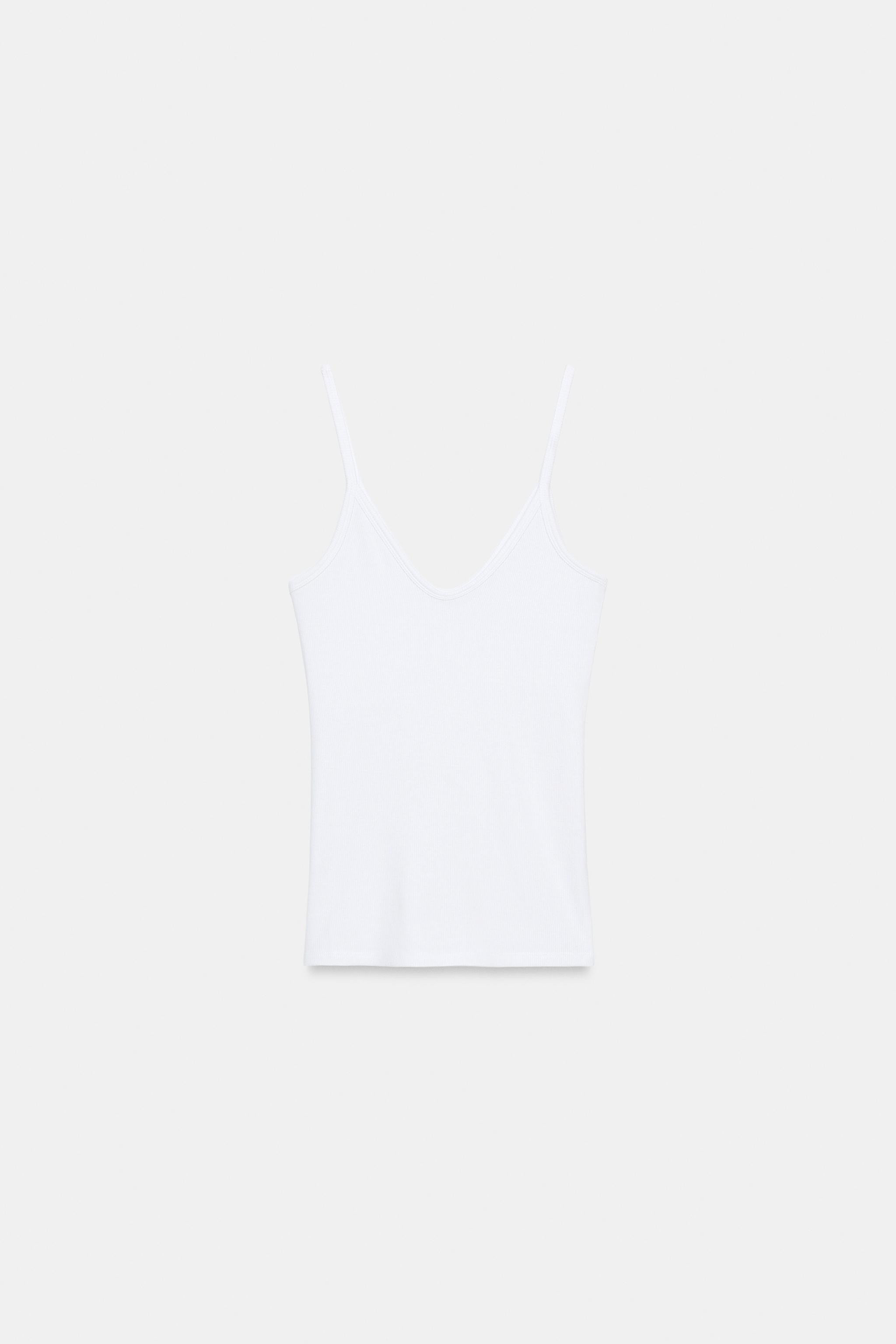 RIB KNIT TANK TOP | Zara US