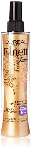 L'oreal Elnett Satin Heat Protect Styling Straight Hair Spray, 170 Ml | Amazon (US)